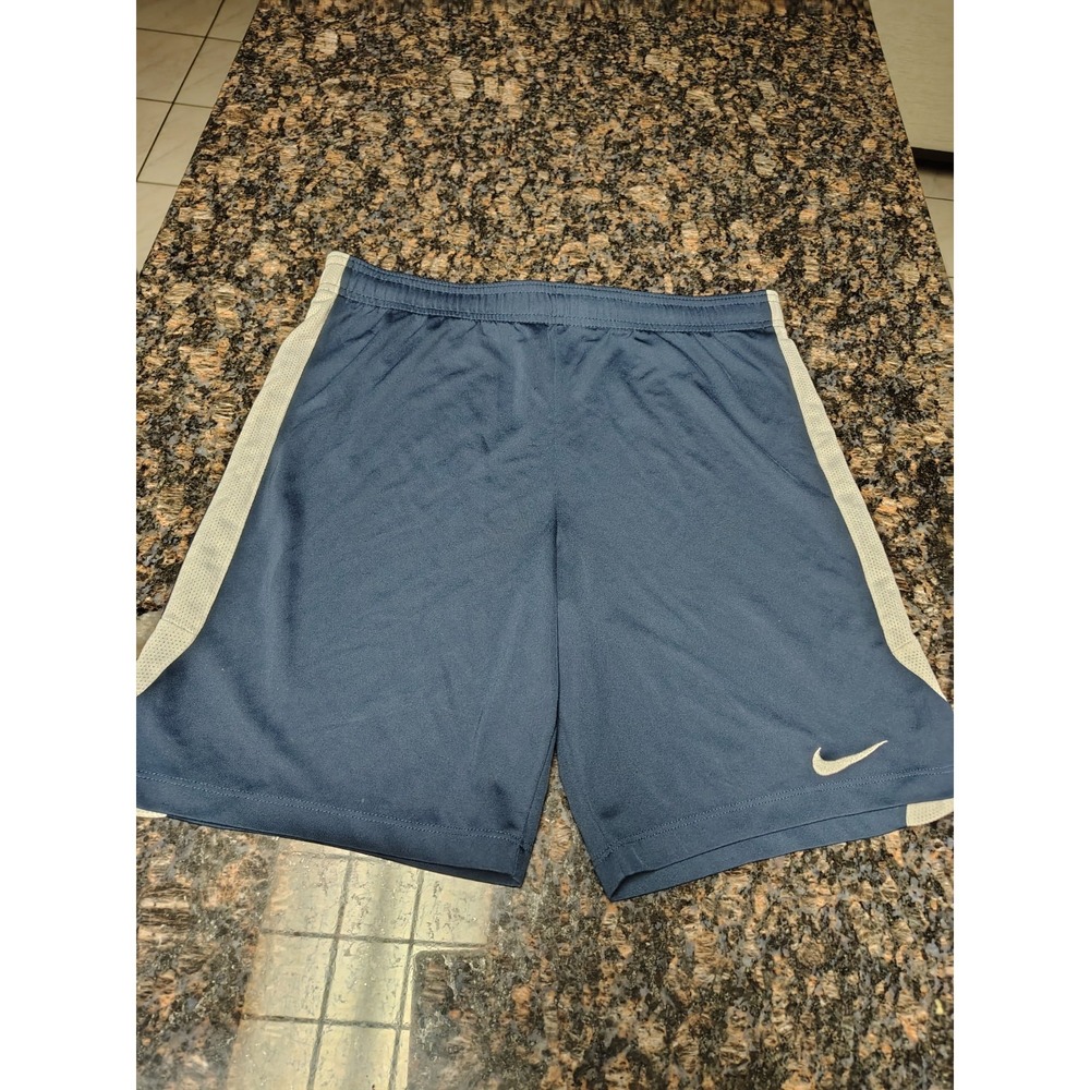 Nike League Knit II Short Soccer NAVY/WHITE Youth Unisex XL YL